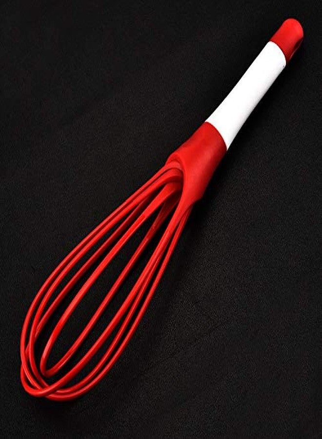 Ngel Plastic Flat Magic Master Balloon 2-in-1 Rotating Silicone Whisk, Egg & Cream Beater Hand Mixer Blender (Color May Very) - Image 3